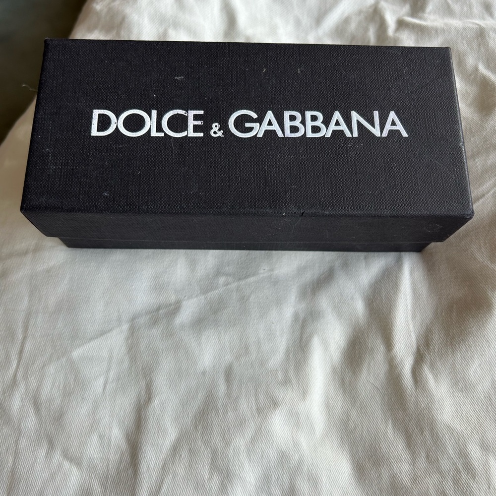 Dolce & Gabbana eyeglass case with box